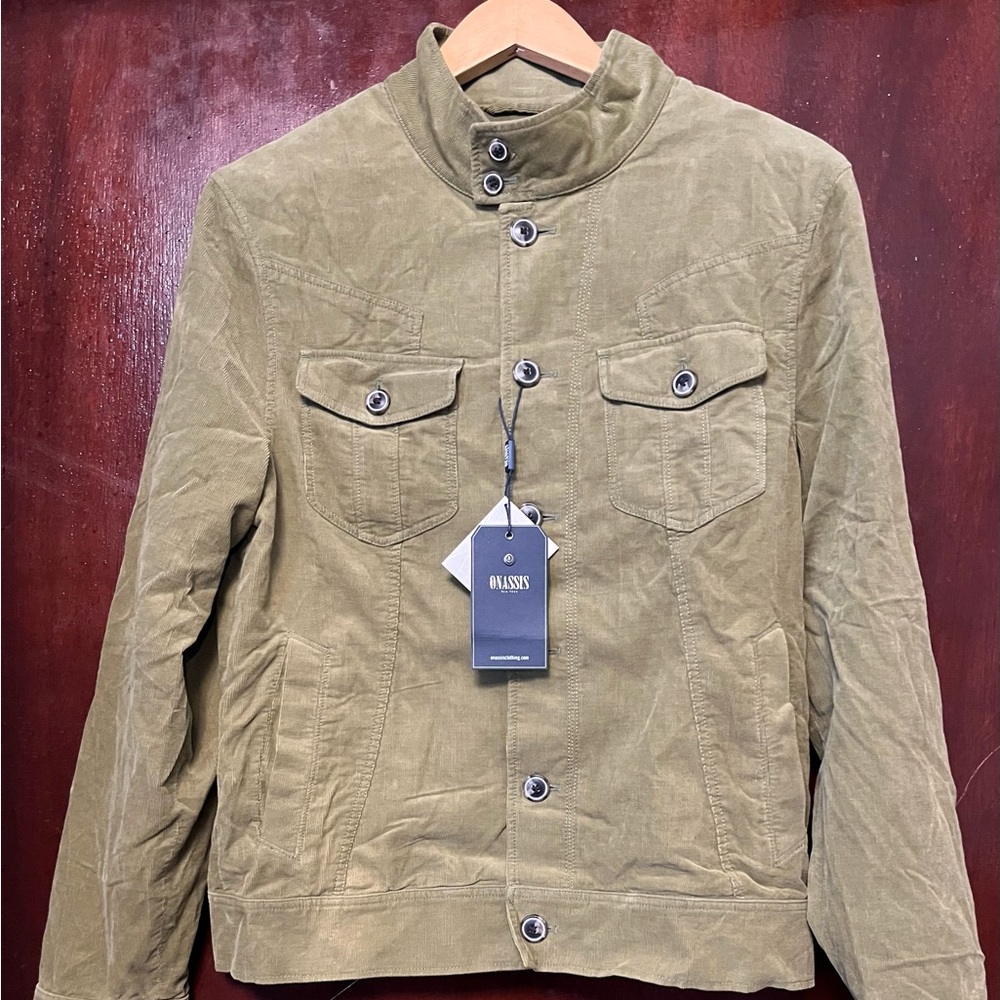 Men’s Onassis Olive Green Jacket